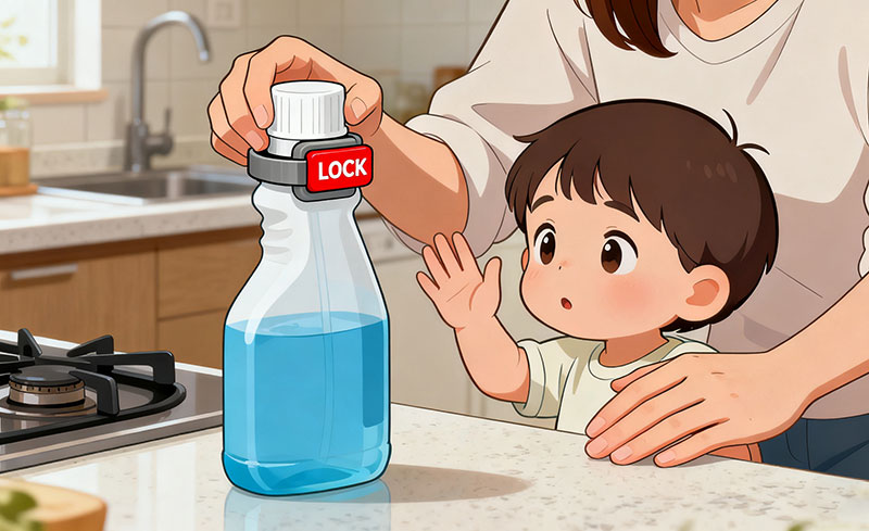 家清產品兒童安全鎖 給孩子一道防誤觸保護